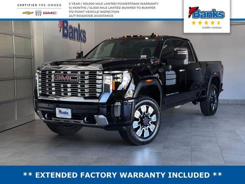 Onyx Black 2024 GMC Sierra 2500 Denali