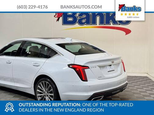 White 2026 Cadillac CT5 Premium Luxury