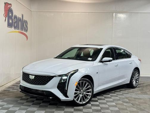White 2026 Cadillac CT5 Premium Luxury