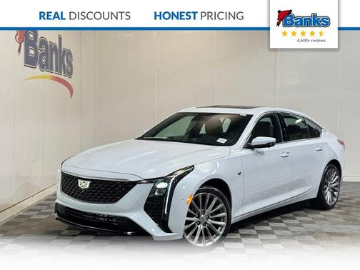 White 2026 Cadillac CT5 Premium Luxury