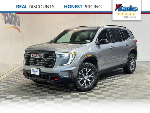 Sterling Metallic 2026 GMC Acadia AT4 AWD