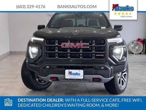Onyx Black 2024 GMC Canyon AT4