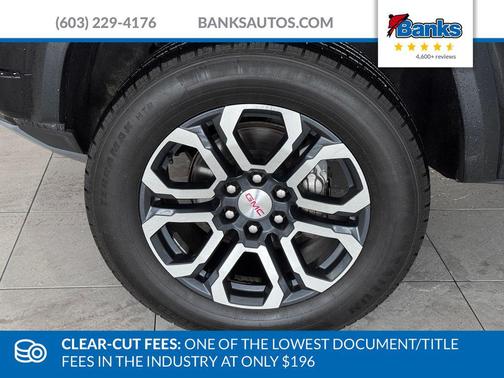 Onyx Black 2024 GMC Canyon AT4