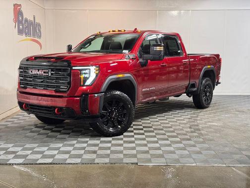 Volcanic Red 2026 GMC Sierra 2500 AT4