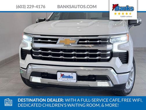 Summit White 2023 Chevrolet Silverado 1500 LTZ