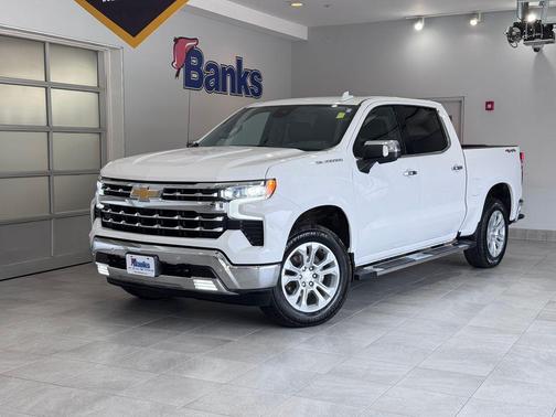 Summit White 2023 Chevrolet Silverado 1500 LTZ