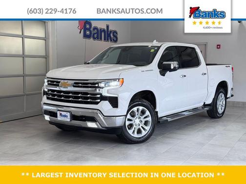 Summit White 2023 Chevrolet Silverado 1500 LTZ