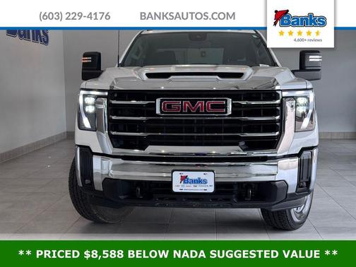 Summit White 2025 GMC Sierra 2500 SLE