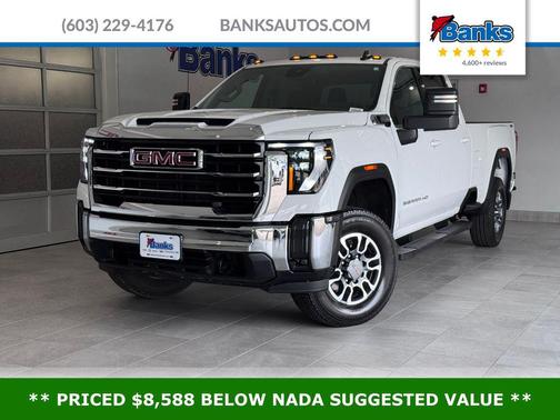 Summit White 2025 GMC Sierra 2500 SLE