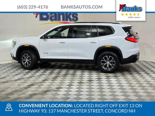 Summit White 2026 GMC Acadia AT4 AWD