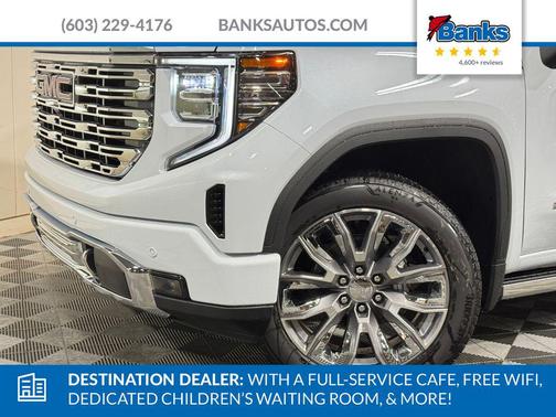 Glacier White Tricoat 2026 GMC Sierra 1500 Denali