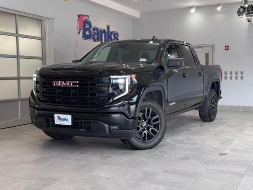 Onyx Black 2024 GMC Sierra 1500 Elevation