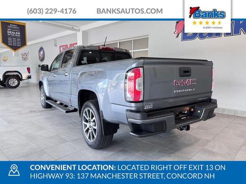 Satin Steel Metallic 2022 GMC Canyon Denali