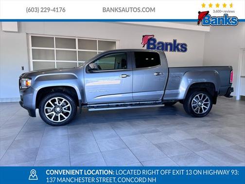 Satin Steel Metallic 2022 GMC Canyon Denali