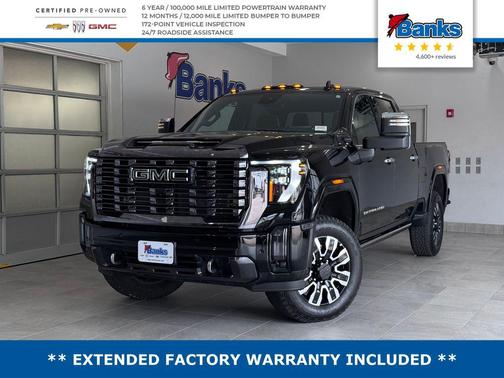 Onyx Black 2024 GMC Sierra 3500 Denali