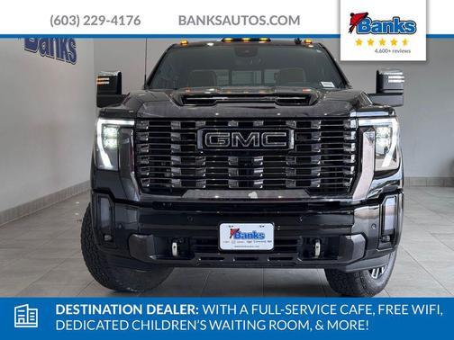 Onyx Black 2024 GMC Sierra 3500 Denali