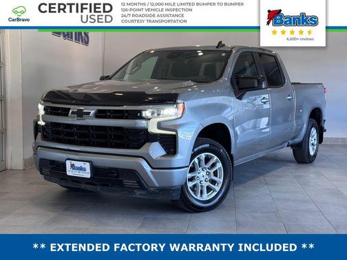 Sterling Grey Metallic 2024 Chevrolet Silverado 1500 RST