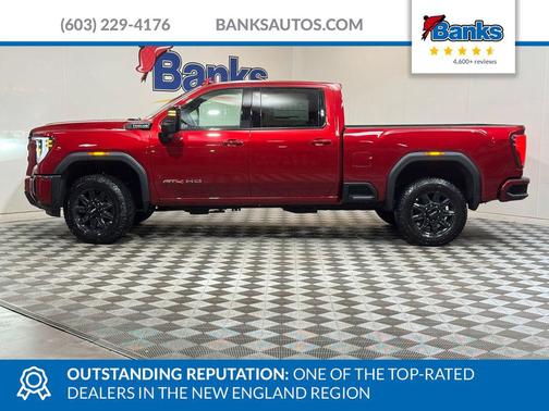Volcanic Red 2026 GMC Sierra 2500 AT4