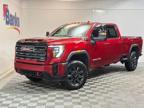 Volcanic Red 2026 GMC Sierra 2500 AT4