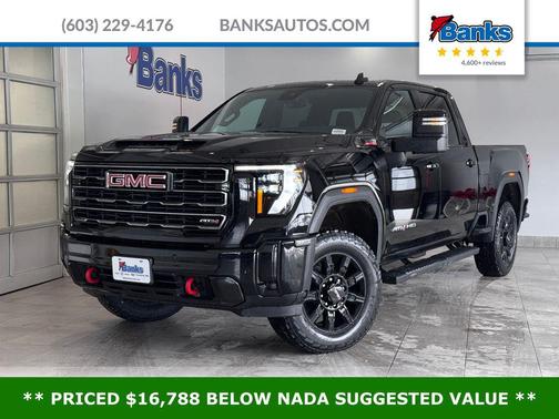 Onyx Black 2025 GMC Sierra 2500 AT4