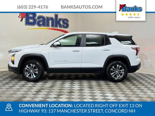 Summit White 2026 Chevrolet Equinox 1LT