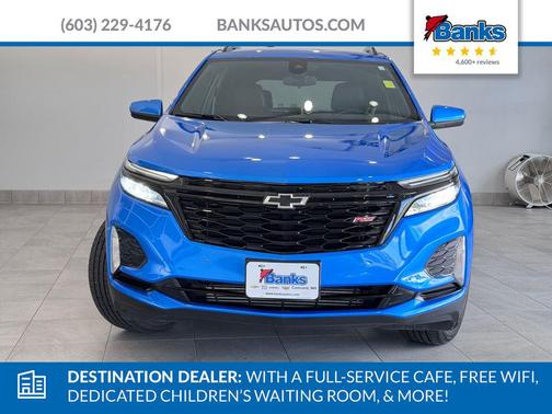 Riptide Blue Metallic 2024 Chevrolet Equinox AWD RS