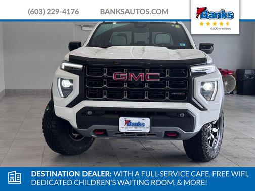 Summit White 2026 GMC Canyon AT4X