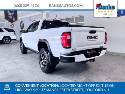 Summit White 2026 GMC Canyon AT4X