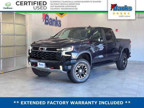 Dark Ash Metallic 2023 Chevrolet Silverado 1500 ZR2
