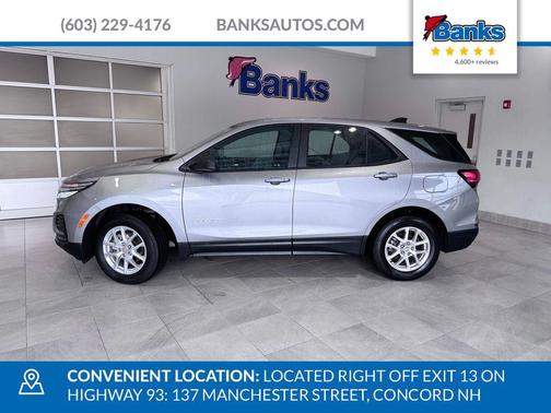 Sterling Gray Metallic 2024 Chevrolet Equinox LS