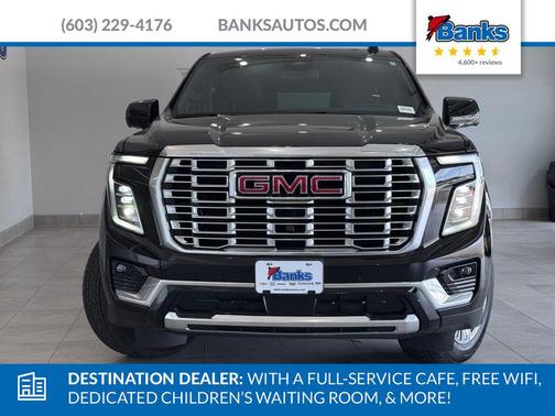 Onyx Black 2025 GMC Yukon XL Denali