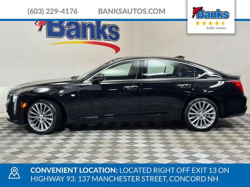 Raven Black 2026 Cadillac CT5 Premium Luxury