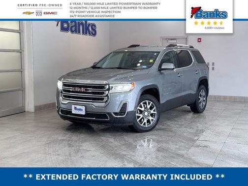 Sterling Metallic 2023 GMC Acadia AWD SLE