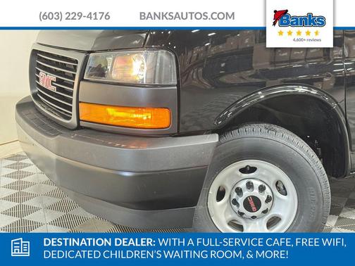 Onyx Black 2026 GMC Savana 2500 Work Van