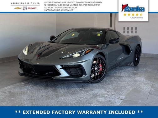 Gray Metallic 2024 Chevrolet Corvette Stingray w/1LT