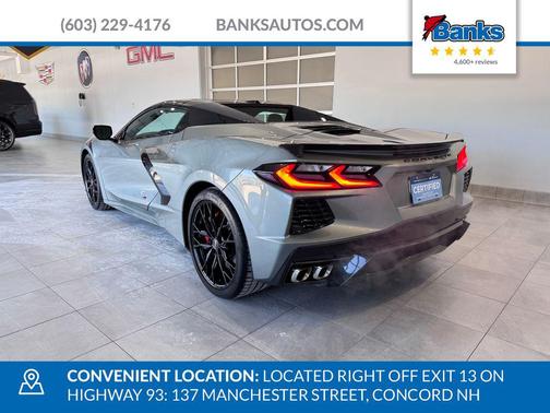 Gray Metallic 2024 Chevrolet Corvette Stingray w/1LT