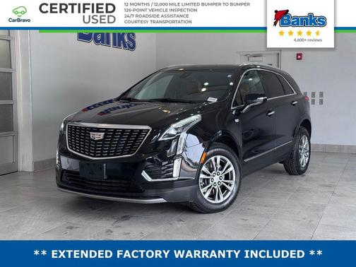 Stellar Black Metallic 2023 Cadillac XT5 Premium Luxury
