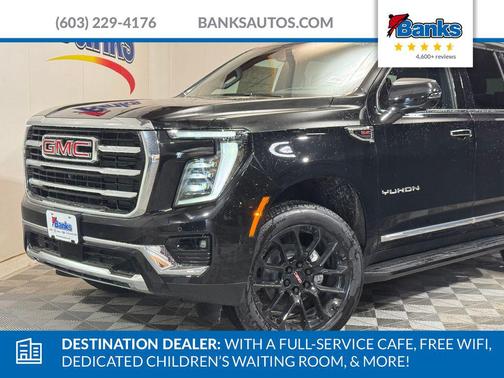 Onyx Black 2026 GMC Yukon 4WD Elevation