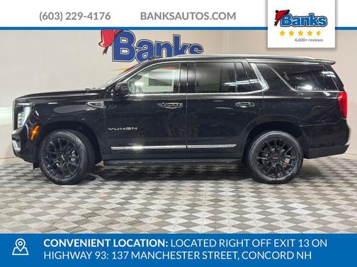 Onyx Black 2026 GMC Yukon 4WD Elevation