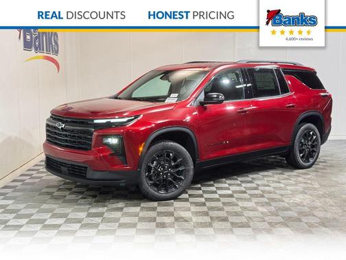 Radiant Red 2026 Chevrolet Traverse LT