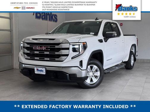 Summit White 2023 GMC Sierra 1500 SLE