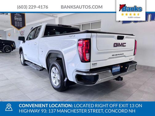 Summit White 2023 GMC Sierra 1500 SLE