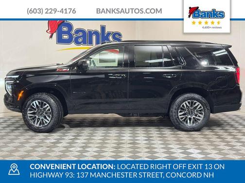 Black 2026 Chevrolet Tahoe 4WD Z71