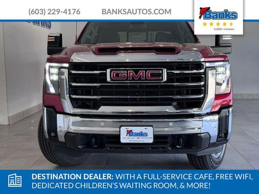 Volcanic Red Tintcoat 2025 GMC Sierra 2500 SLT