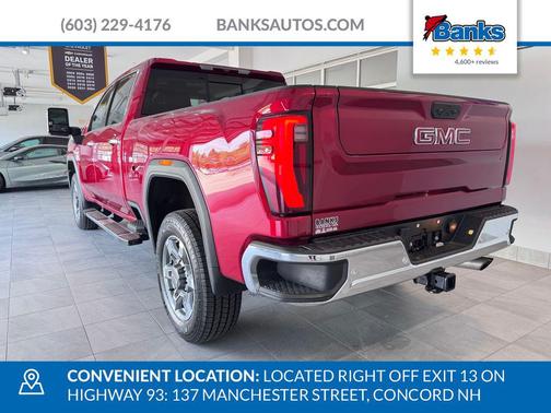 Volcanic Red Tintcoat 2025 GMC Sierra 2500 SLT