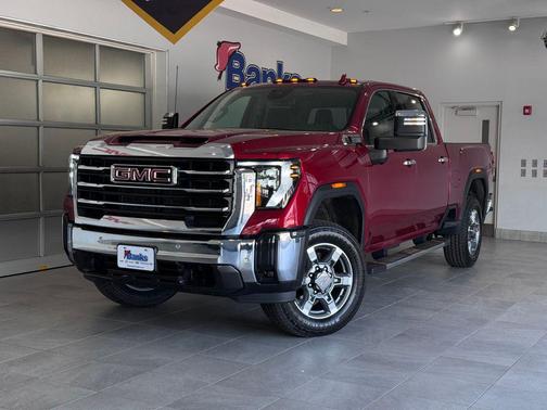 Volcanic Red Tintcoat 2025 GMC Sierra 2500 SLT