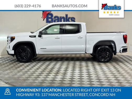 Summit White 2026 GMC Sierra 1500 Elevation