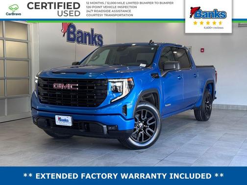 Dynamic Blue Metallic 2023 GMC Sierra 1500 Elevation