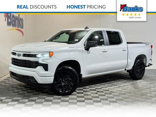 Summit White 2026 Chevrolet Silverado 1500 RST