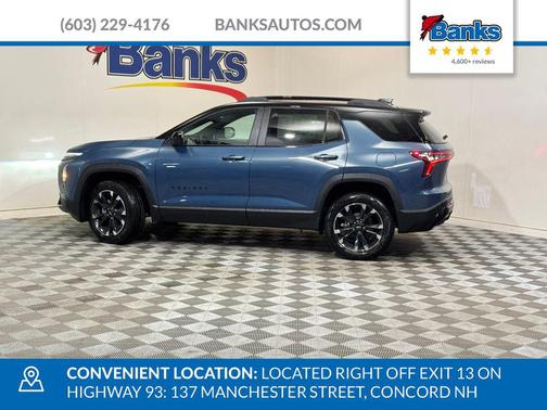 Lakeshore Blue Metallic 2026 Chevrolet Equinox AWD RS